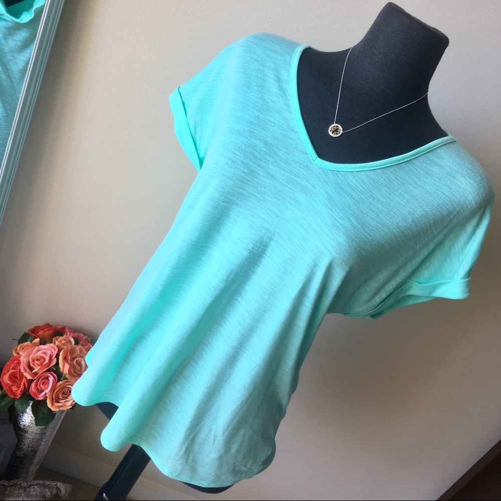 Blue Charming Charlie’s Medium Shirt NWOT